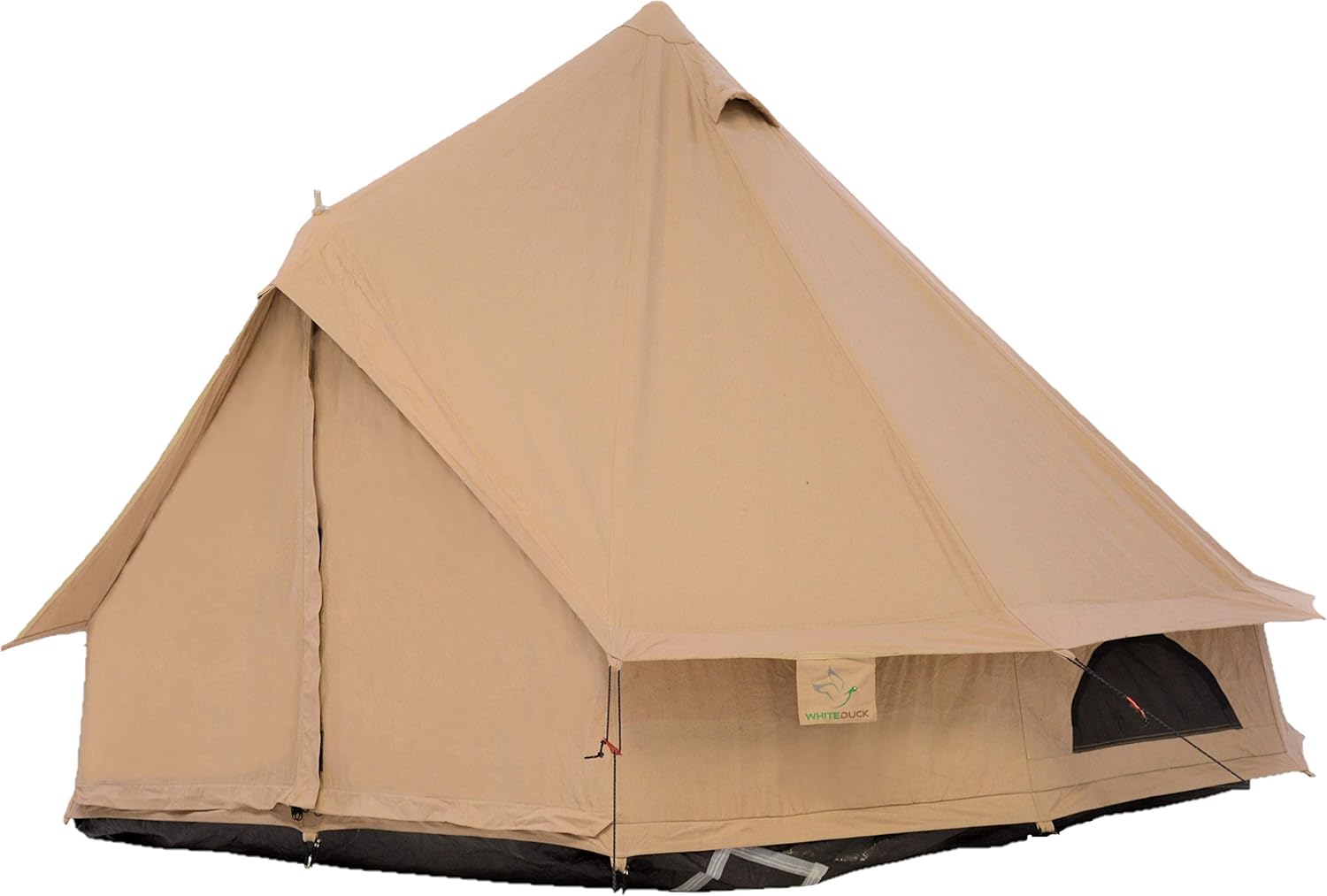 Canvas Bell Tent with Stove Jack, Waterproof, 4 Season Camping N994
