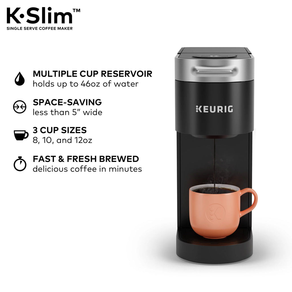 Single Serve K-Cup Pod Coffee Maker, Black I6969