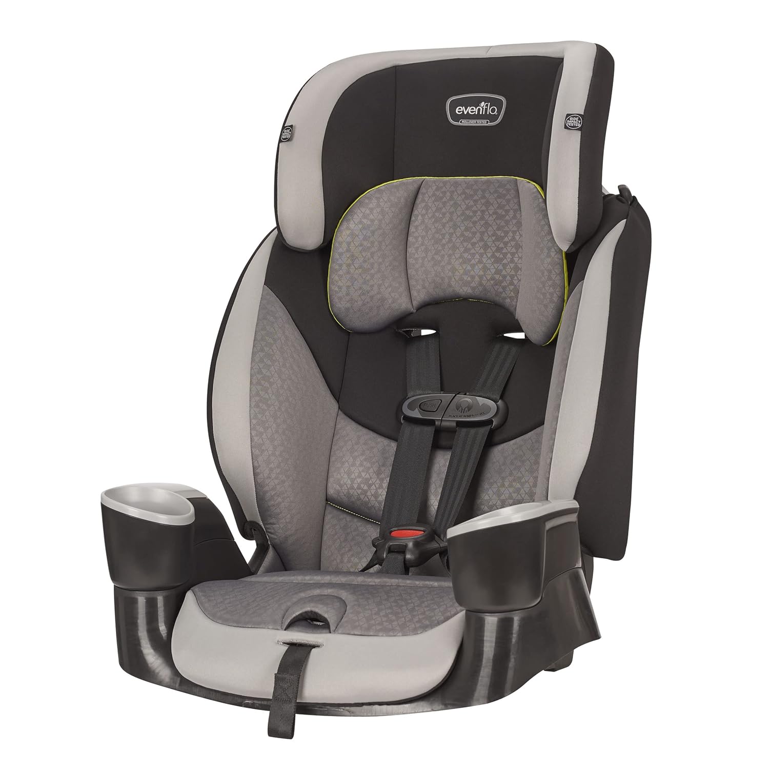 Highback Booster Car Seat, 22 to 110 Lbs, Granite Gray Q727