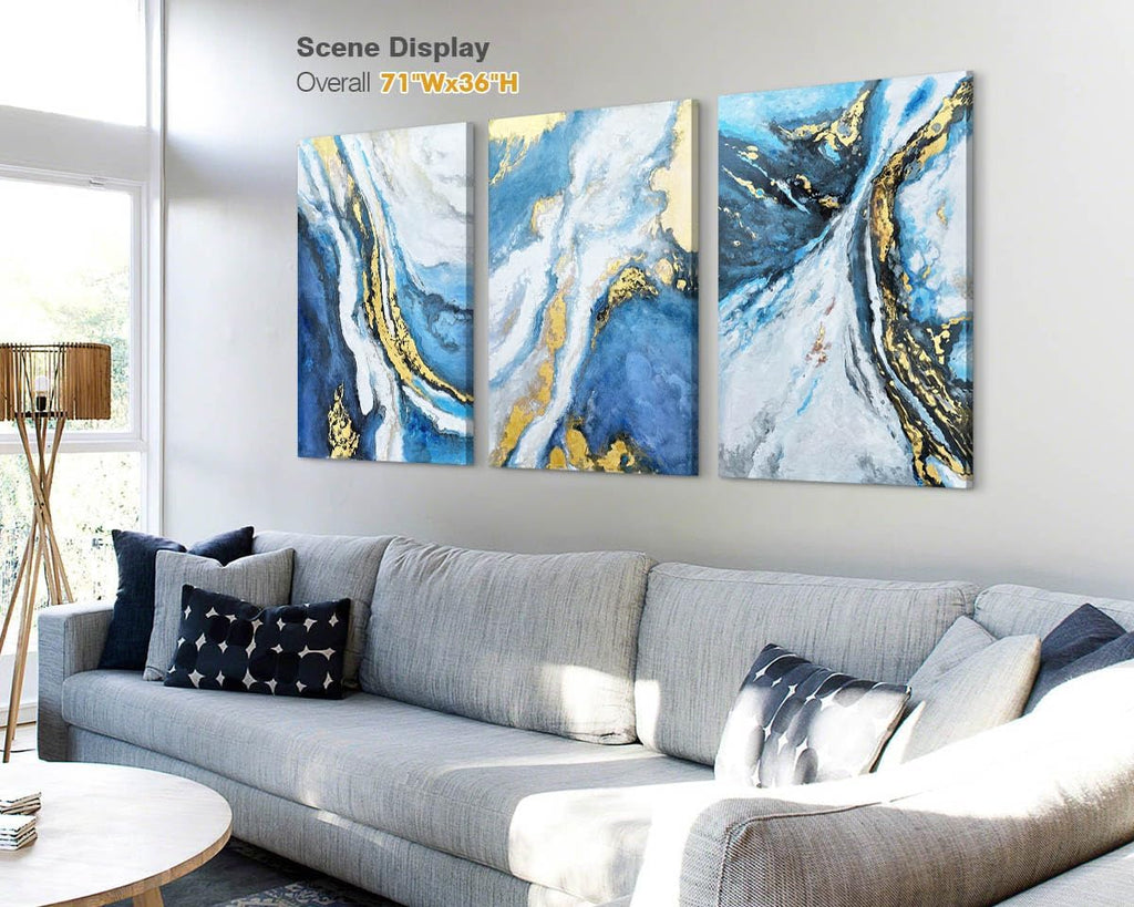 Large Abstract Canvas Wall Art for Living Room Bedroom Decor Q618619