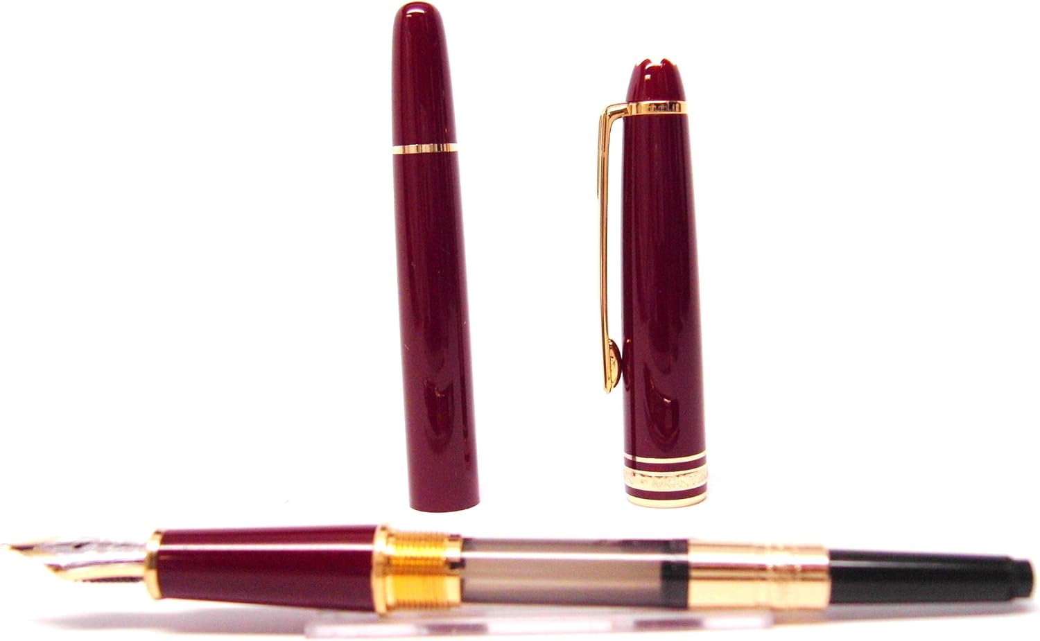 Bordeaux Resin Medium Point Fountain Pen B900592