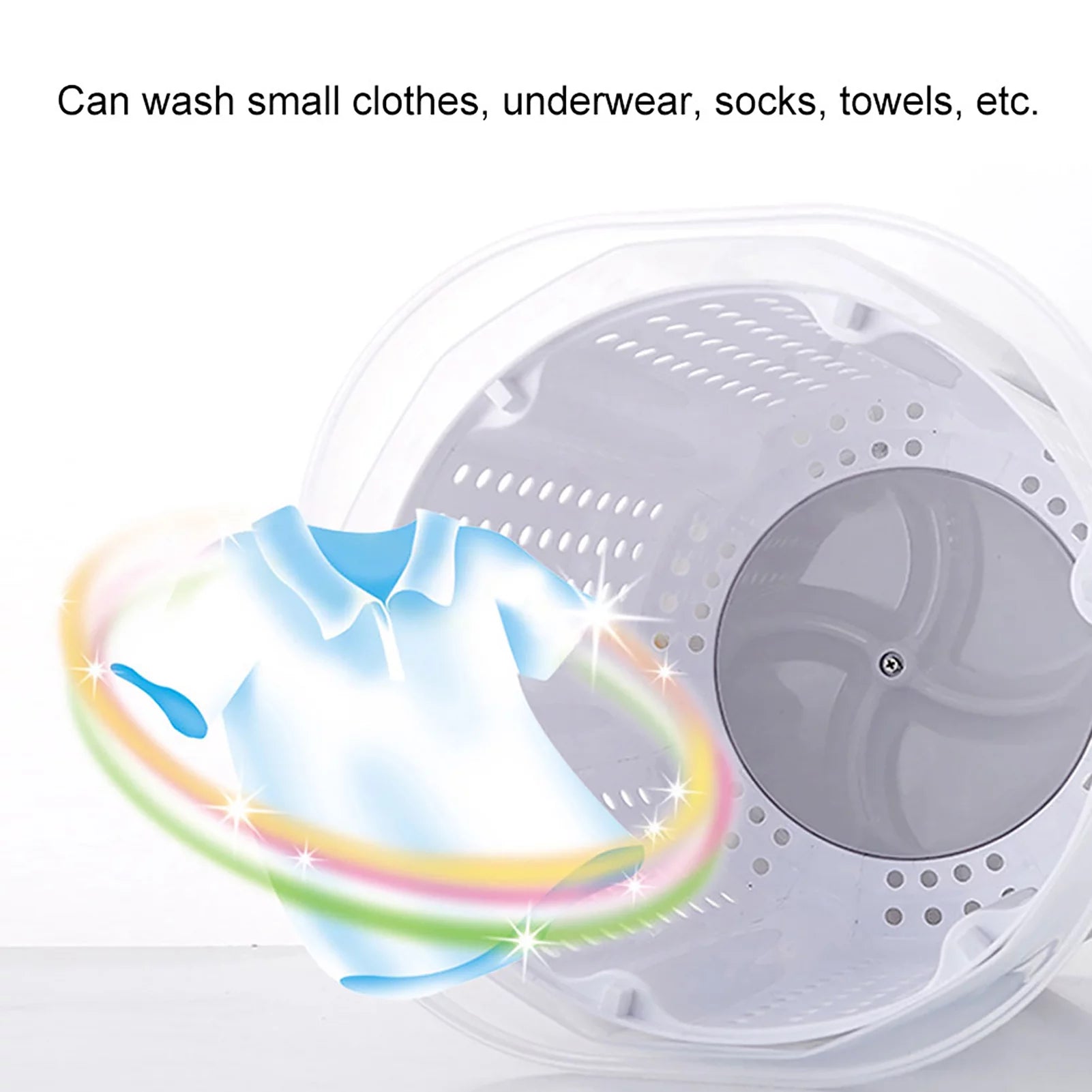 Portable Manual Washing Machine for Underwear and Small Laundry W92622