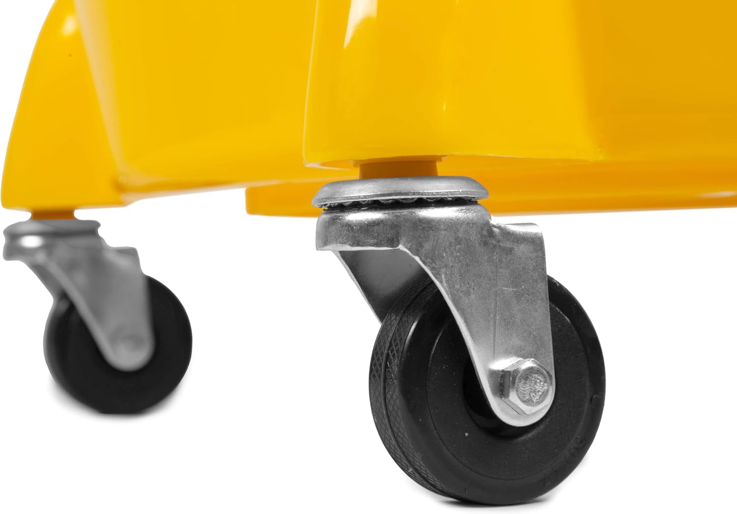 Rolling Mop Bucket with Down Press Wringer, 26-Quart J668573