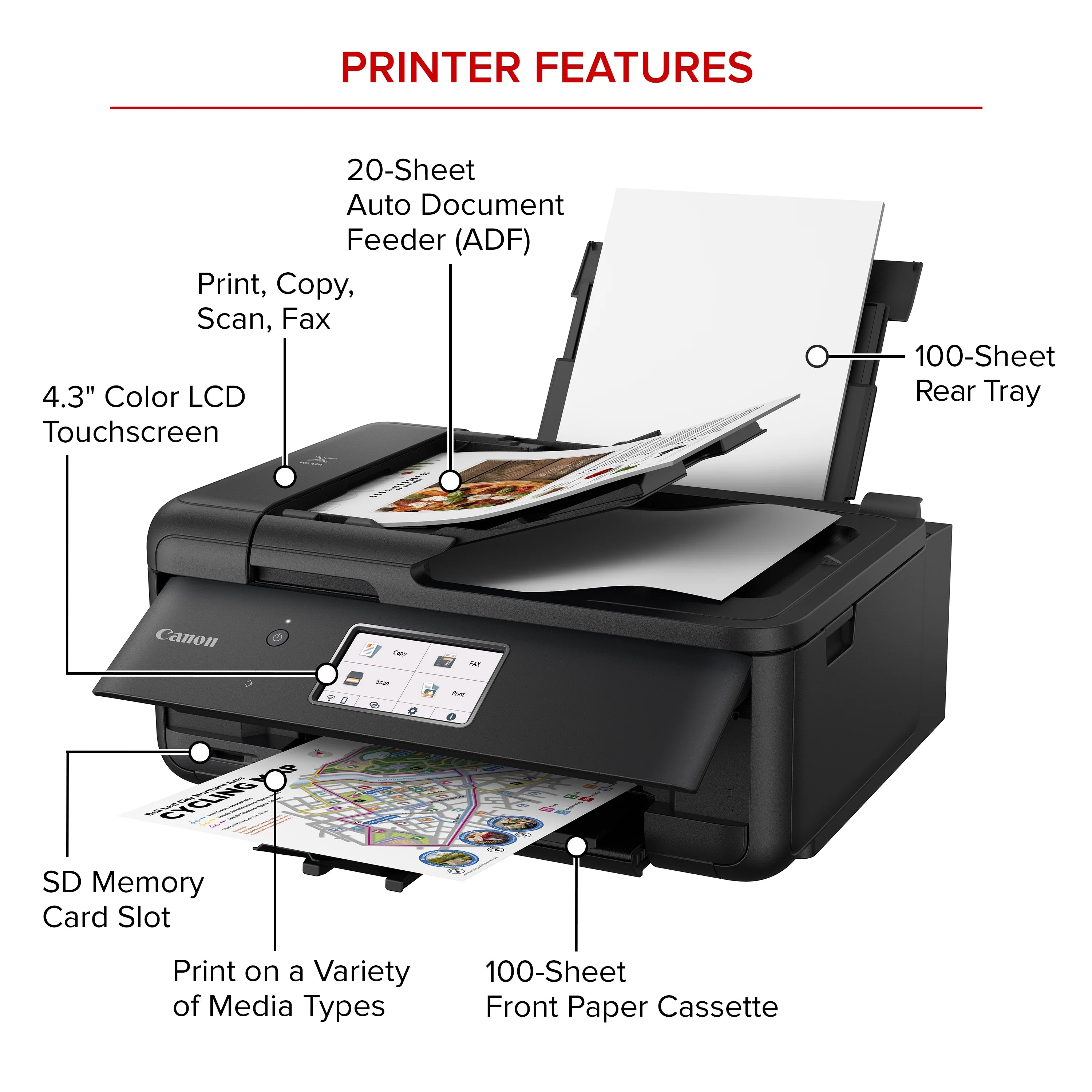 Wireless Inkjet All-In-One Printer V819