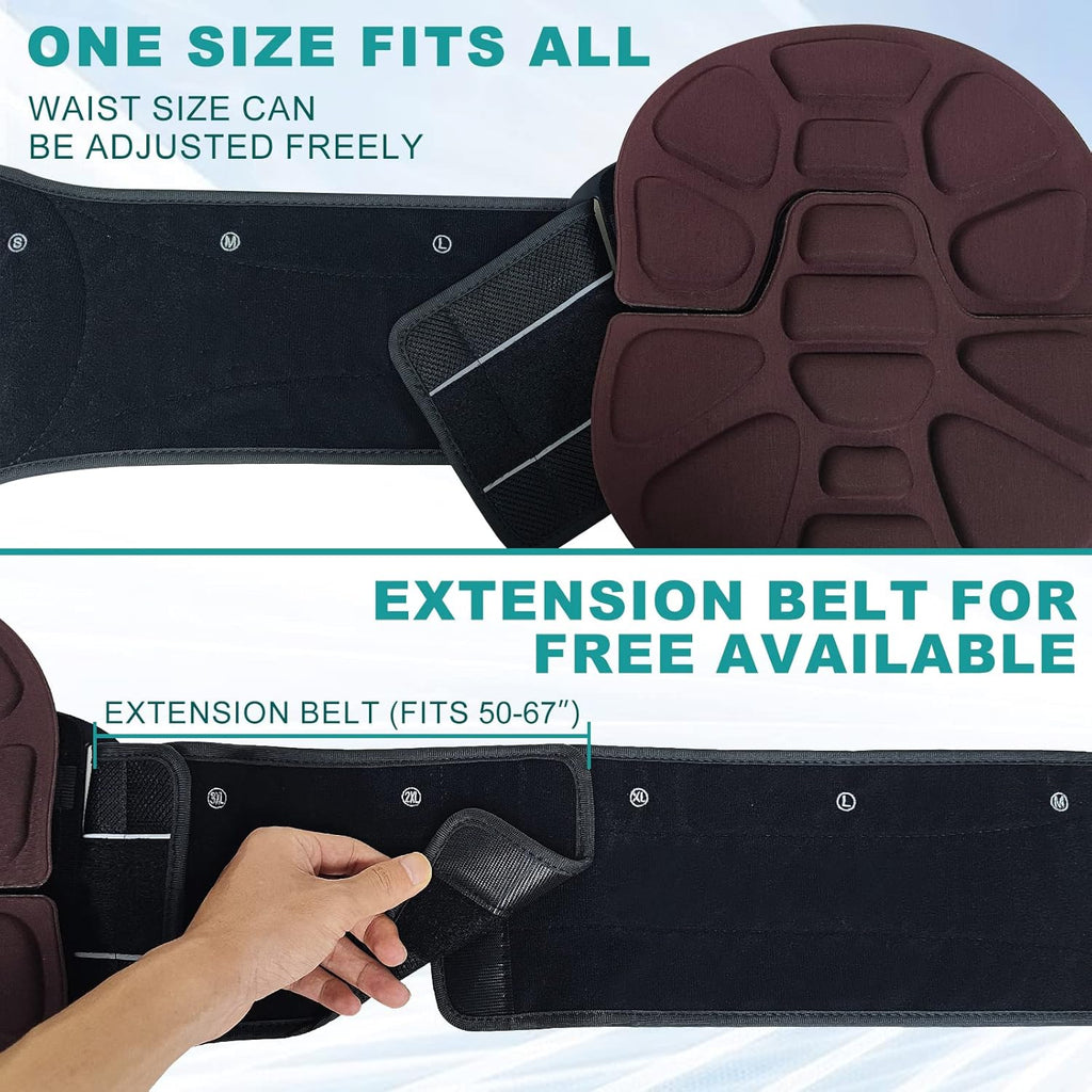 Spine Decompression Support Back Brace for Women & Men with Adjustable Pulley System O4013