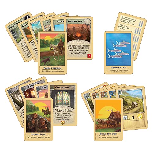 Traders & Barbarians Board Game Expansion, Strategy Game for Families, Ages 12+, 3-4 Players G789504
