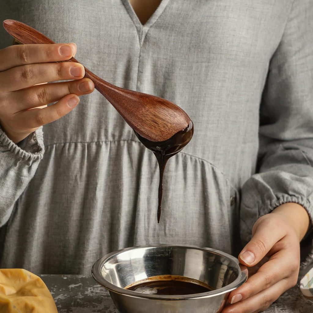 Small Wooden Spoons for Cooking, Soup, Tea and Coffee I898