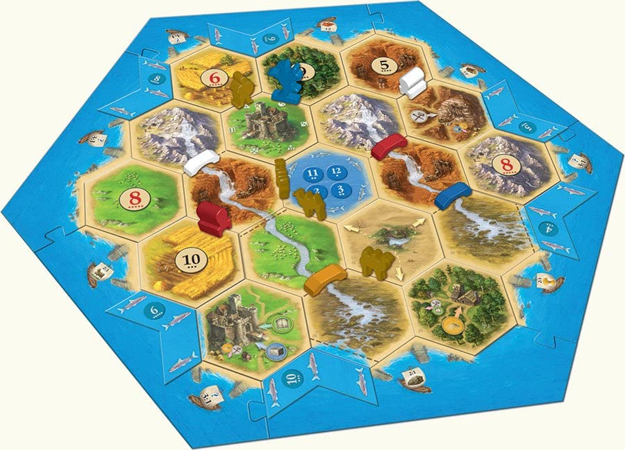 Traders & Barbarians Board Game Expansion, Strategy Game for Families, Ages 12+, 3-4 Players G789504