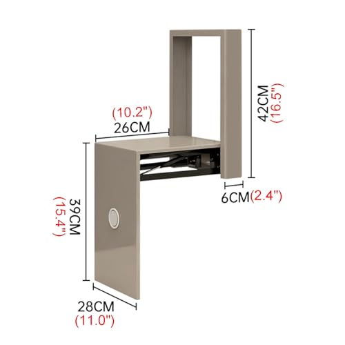 Wall Mounted Folding Shoe Changing Stool Y1745