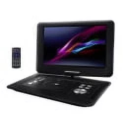 Portable DVD Player with 14.1 in TFT-LCD Screen, USB & SD Inputs T200123