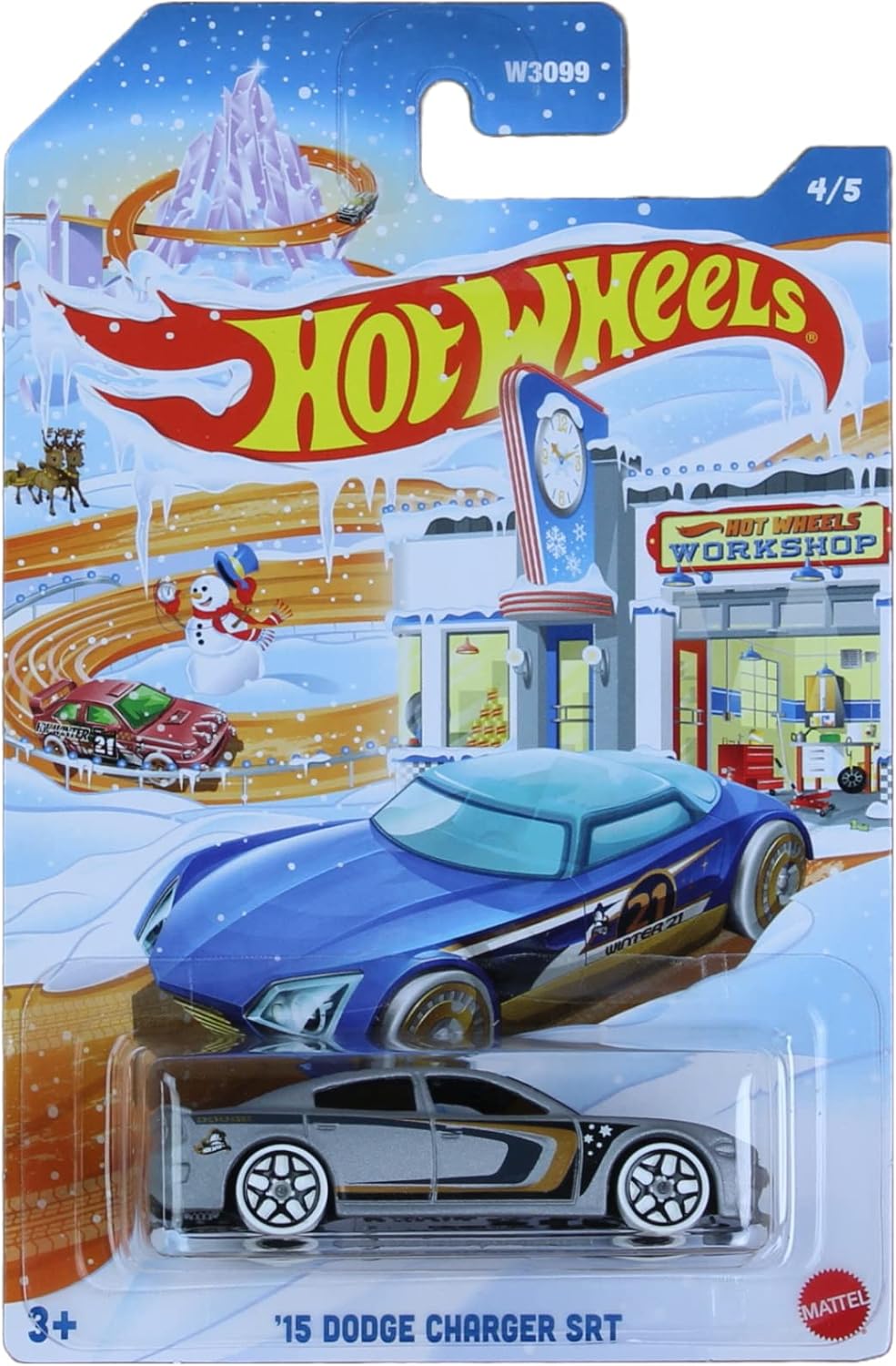 2021 Winter Holiday Set of 5 Diecast Vehicles Y7459