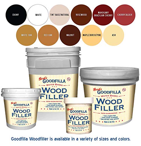 Water-Based Wood & Grain Filler, Neutral Base, 1 Quart U130