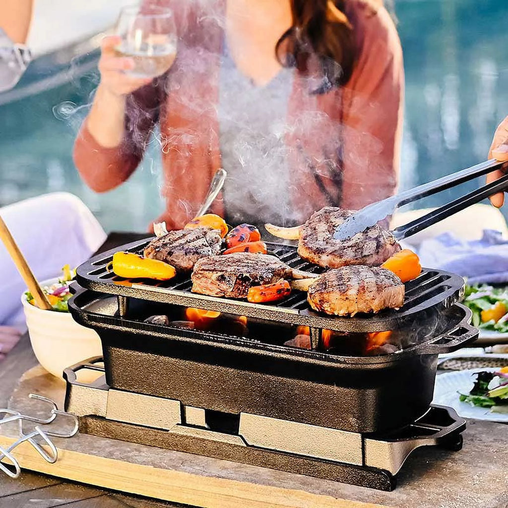 Cast Iron Charcoal Grill C7003