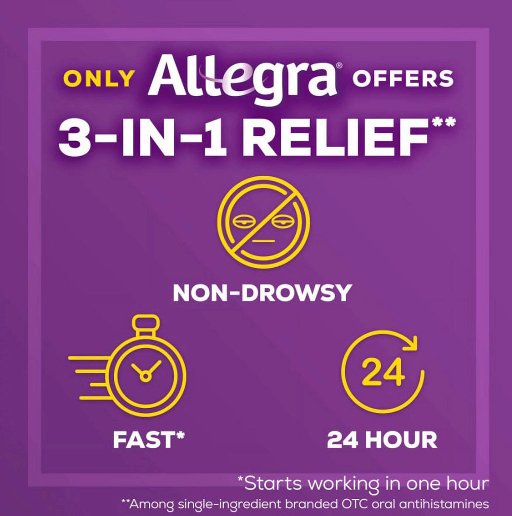 Allergy Relief Non-Drowsy Antihistamine 24-Hour Tablets P1807