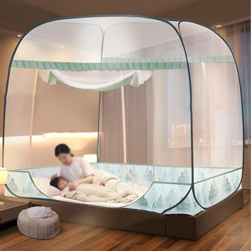 Mosquito Net Tent, Portable Travel Bed Canopy, Insect Screen R3385