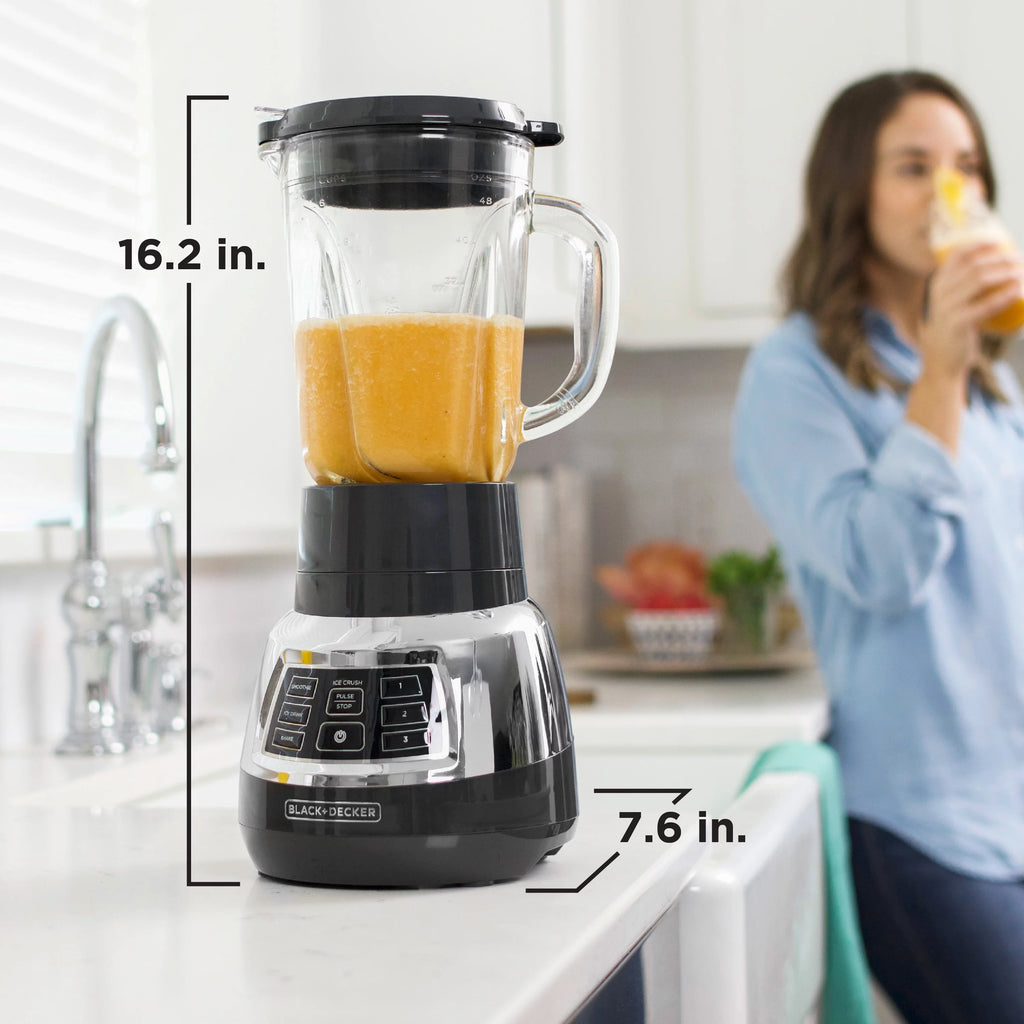 Quiet Blender with Glass Jar W8207