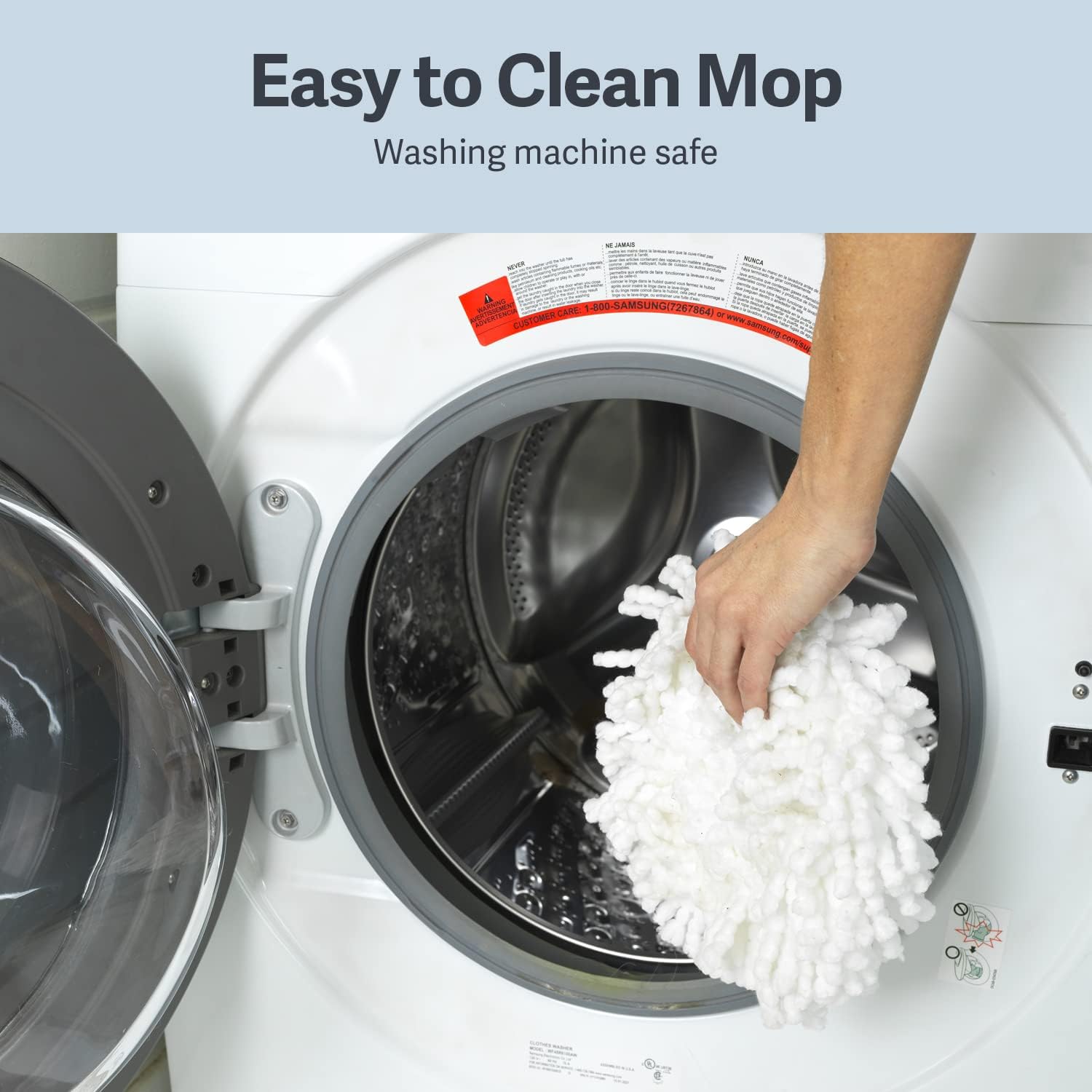 2-Bucket Spin Mop and Mopping Bucket Set with Refill M39601