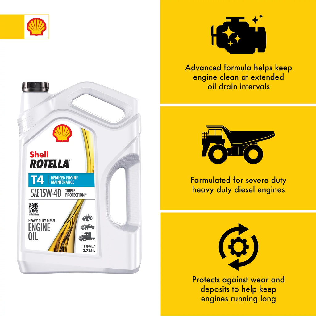 Diesel Motor Oil 15W-40, 1 Gallon, 3 Pack G22512