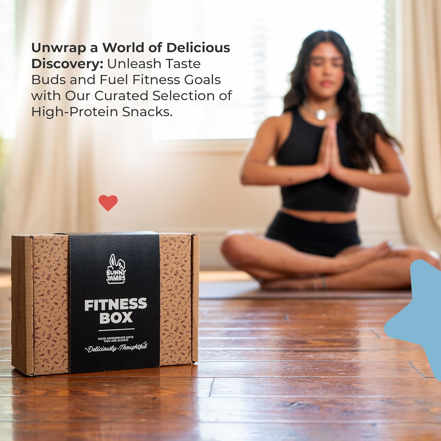 High Protein Snack Box with Bars, Cookies, Granola, Jerky & Nuts D90568