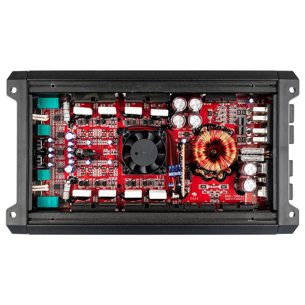 1200W Peak 4-Channel Car Audio Amplifier O287427