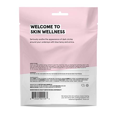 Under Eye Hydrogel Mask, Anti-Aging, Cucumber, 0.236 Fl Oz G111408