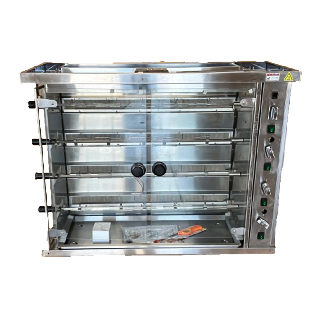 84,000BTU Natural Gas Rotisserie Grill with Auto Rotating Skewers C3322