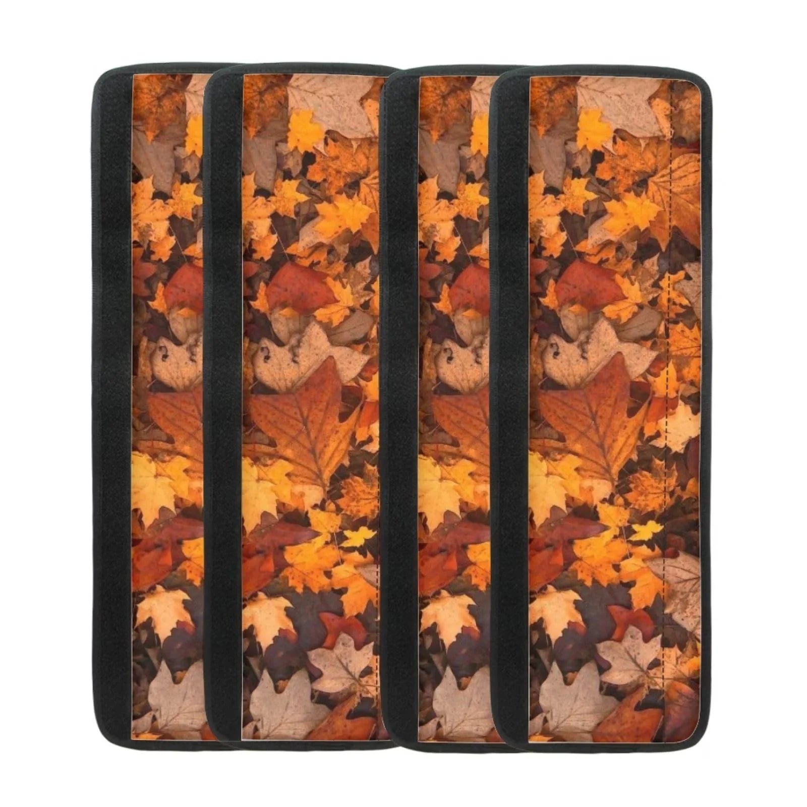 Red Maple Leaves Refrigerator Handle Cover Set of 4 Y94209