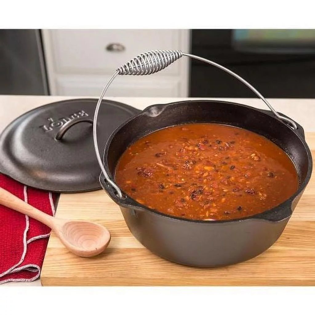 Cast Iron 5 Quart Dutch Oven with Bail Handle E473798