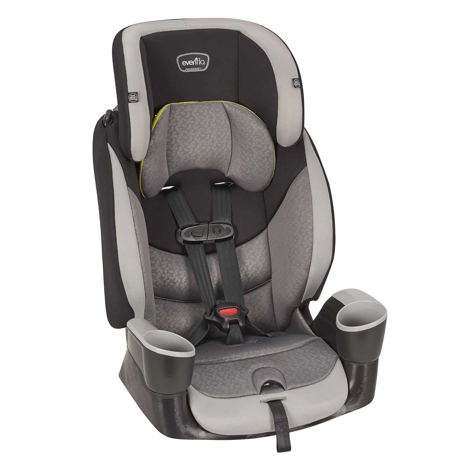 Highback Booster Car Seat, 22 to 110 Lbs, Granite Gray Q727
