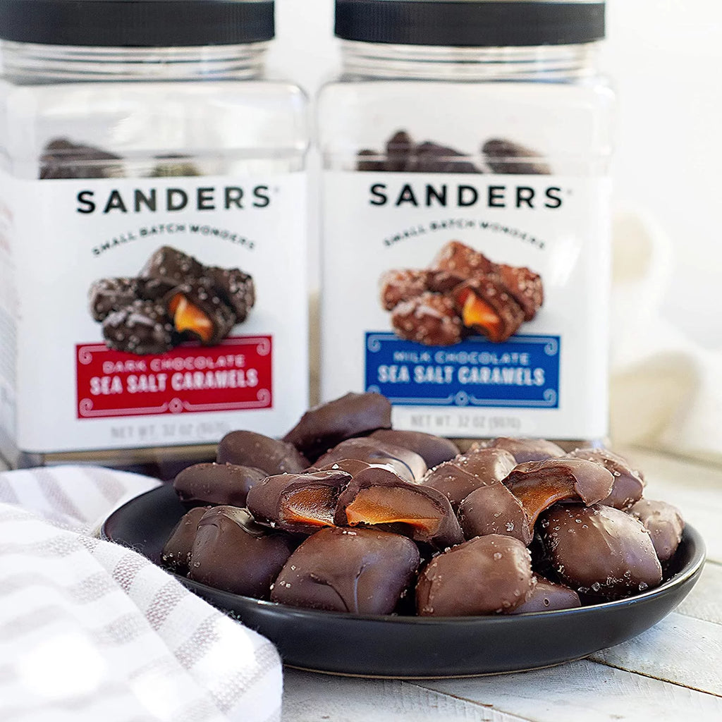 Dark Chocolate Sea Salt Caramels, 32 oz. C165175