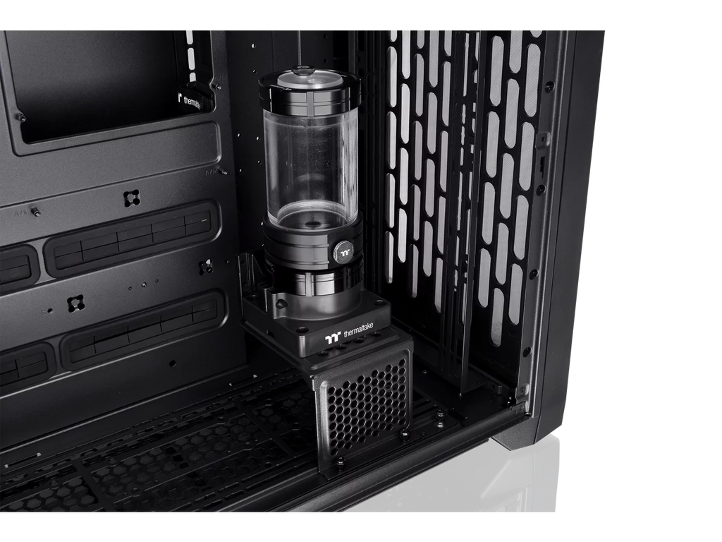 E-ATX Full Tower PC Case with Tempered Glass Panels and 3x140mm ARGB Fans O8162