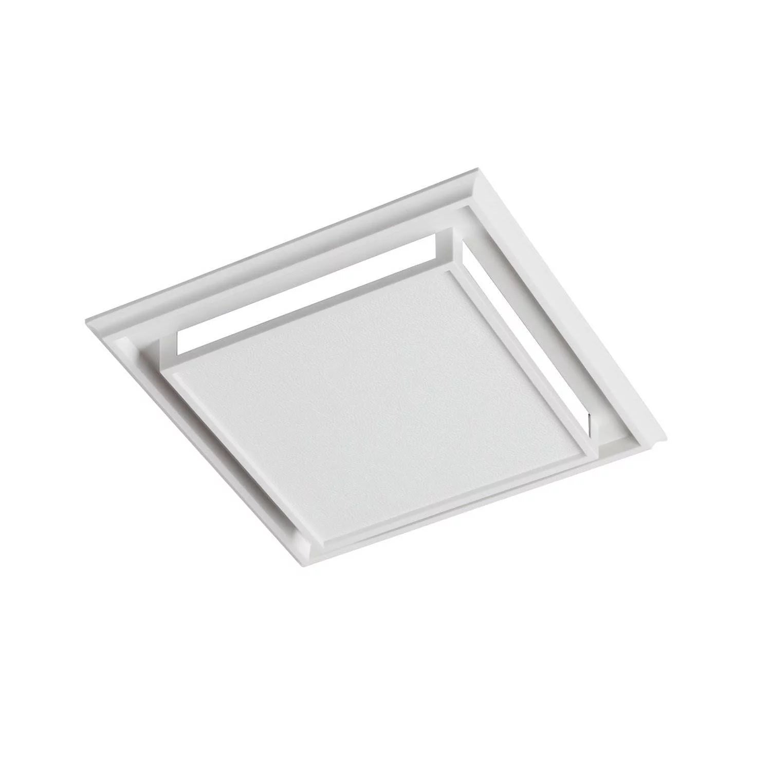 Bathroom Ventilation Fan with Charcoal Filter and White Grille O143