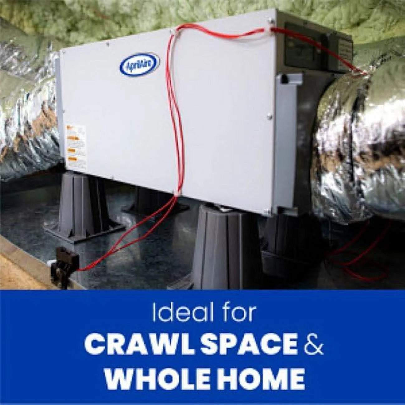 Dehumidifier for Whole Home, Crawl Space & Basement, 80 Pint D81328