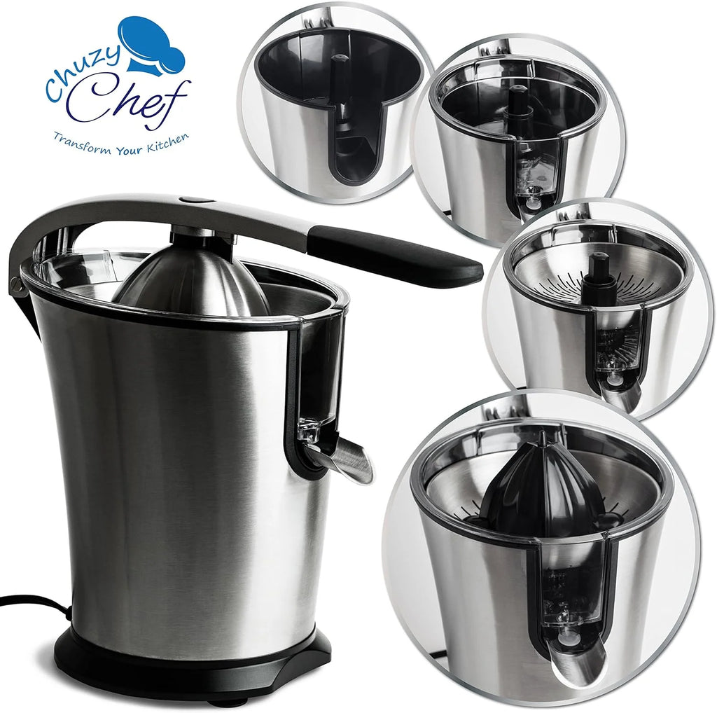 Electric Citrus Juicer with Anti-Drip Press, 300W X620