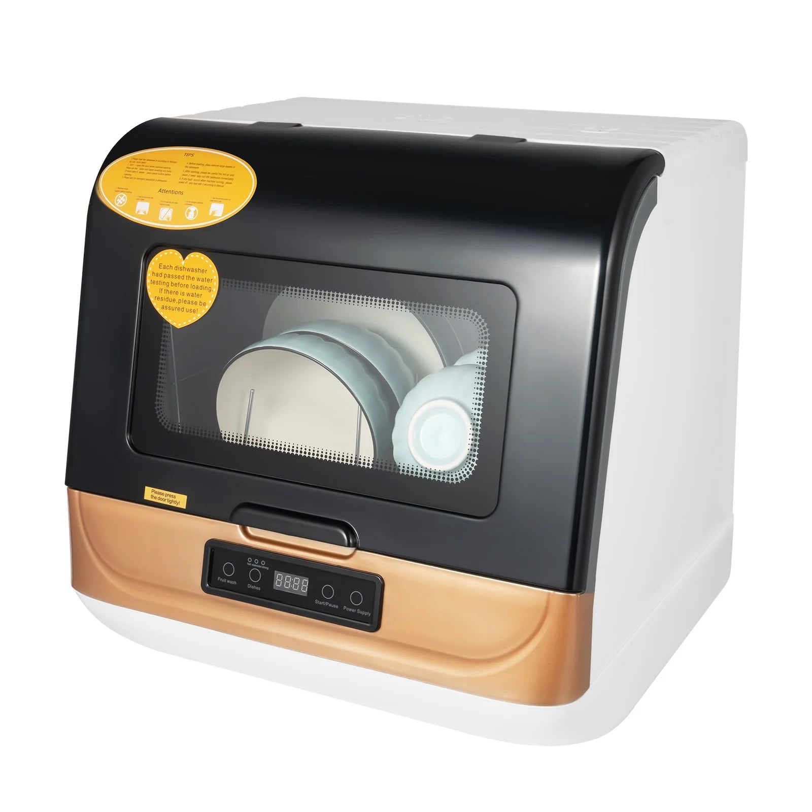 Portable Countertop Dishwasher 4 Programs Y4263