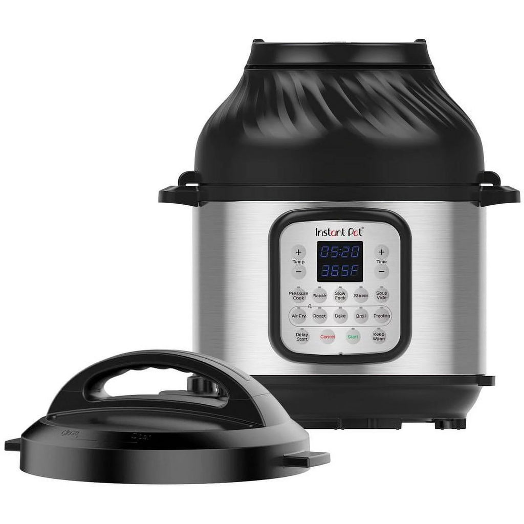 Instant Pot 6qt Duo Crisp 11-in-1 Electric Pressure Cooker with Air Fryer Lid, Silver