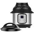 Instant Pot 6qt Duo Crisp 11-in-1 Electric Pressure Cooker with Air Fryer Lid, Silver