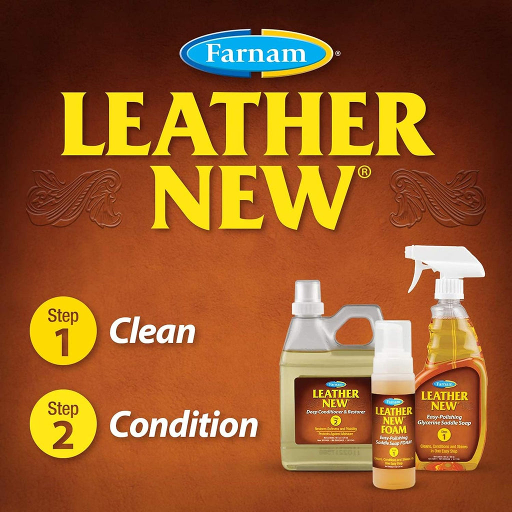 Deep-Cleaning Conditioner and Restorer for Saddles and Leather, 16 oz H411551