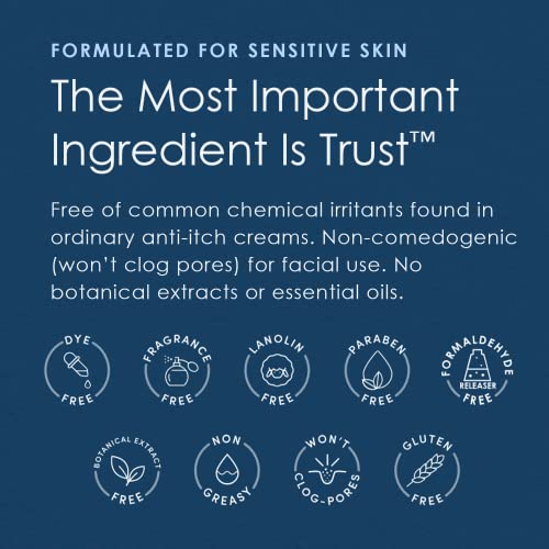 1% Hydrocortisone Anti-Itch Cream for Sensitive Skin, 2 oz C9962