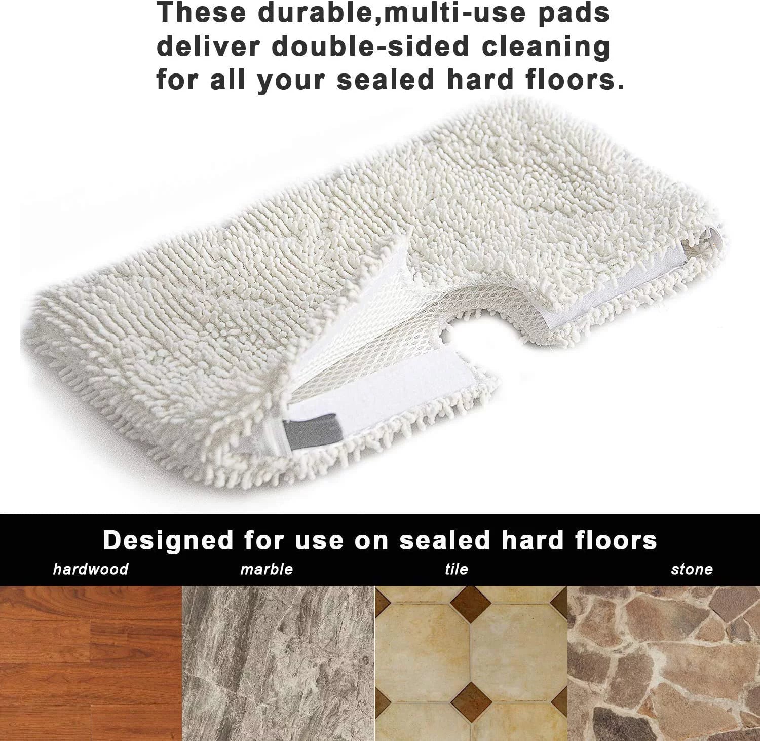 Replacement Mop Pads for Steam Mop, 4 Pack Y2814