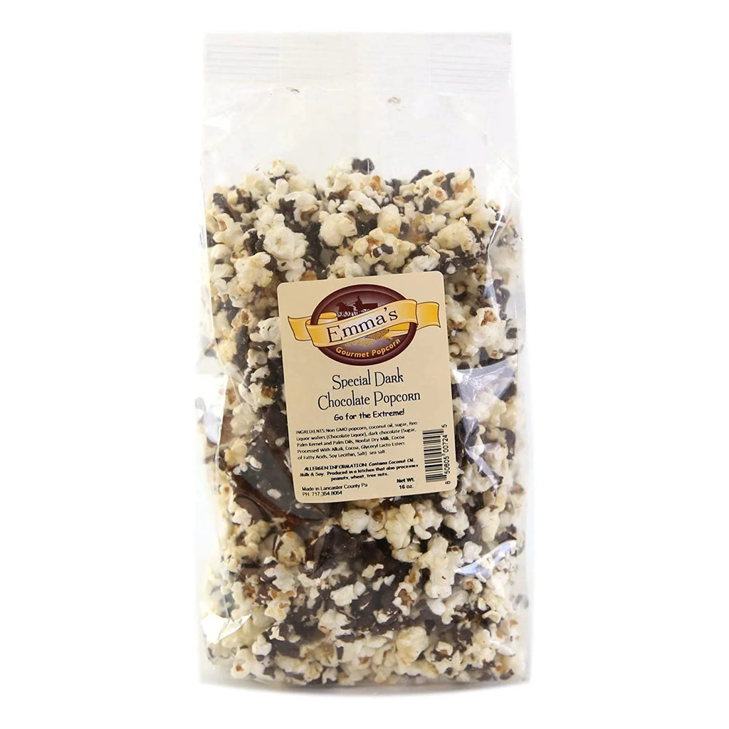 Dark Chocolate Popcorn 16 Oz. Bag K3652