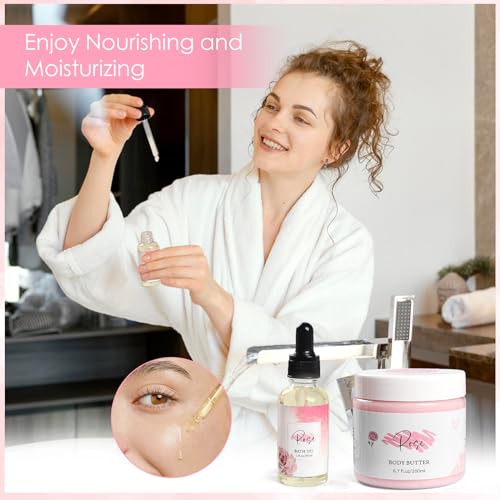 Lavender Spa Gift Set for Women, 11 Pieces Bath Basket Y741