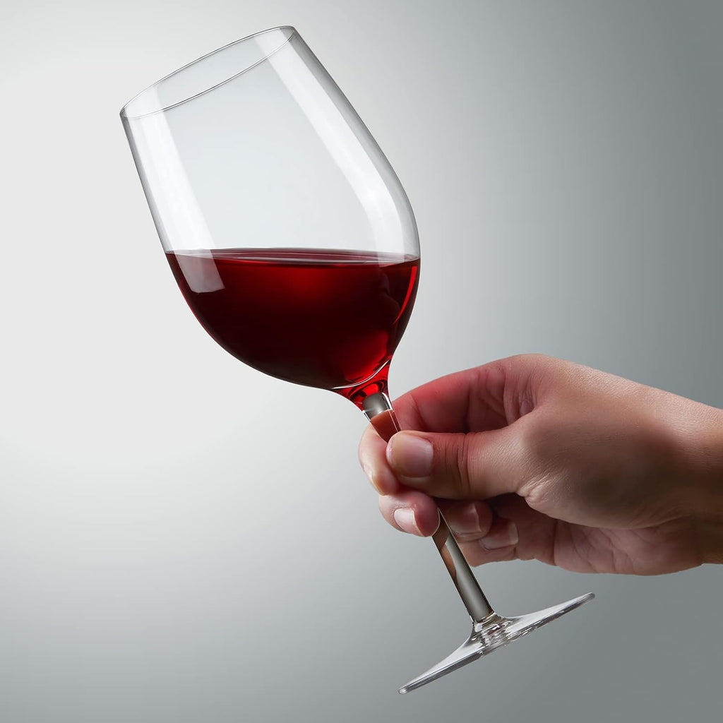 Crystal Decanter & Wine Glasses Set F313