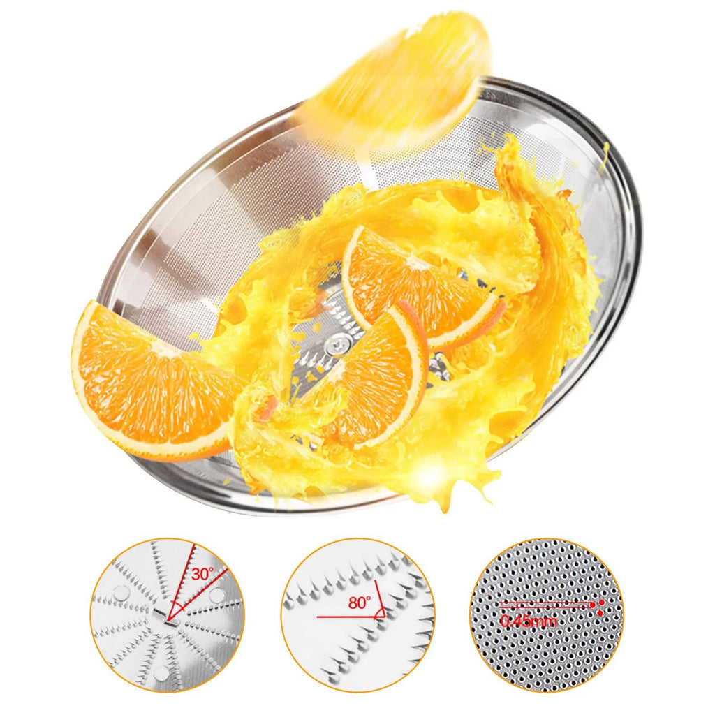 Wide Mouth Juice Extractor 800 Watt Centrifugal Juicer Machine with 2 Speed Setting M908
