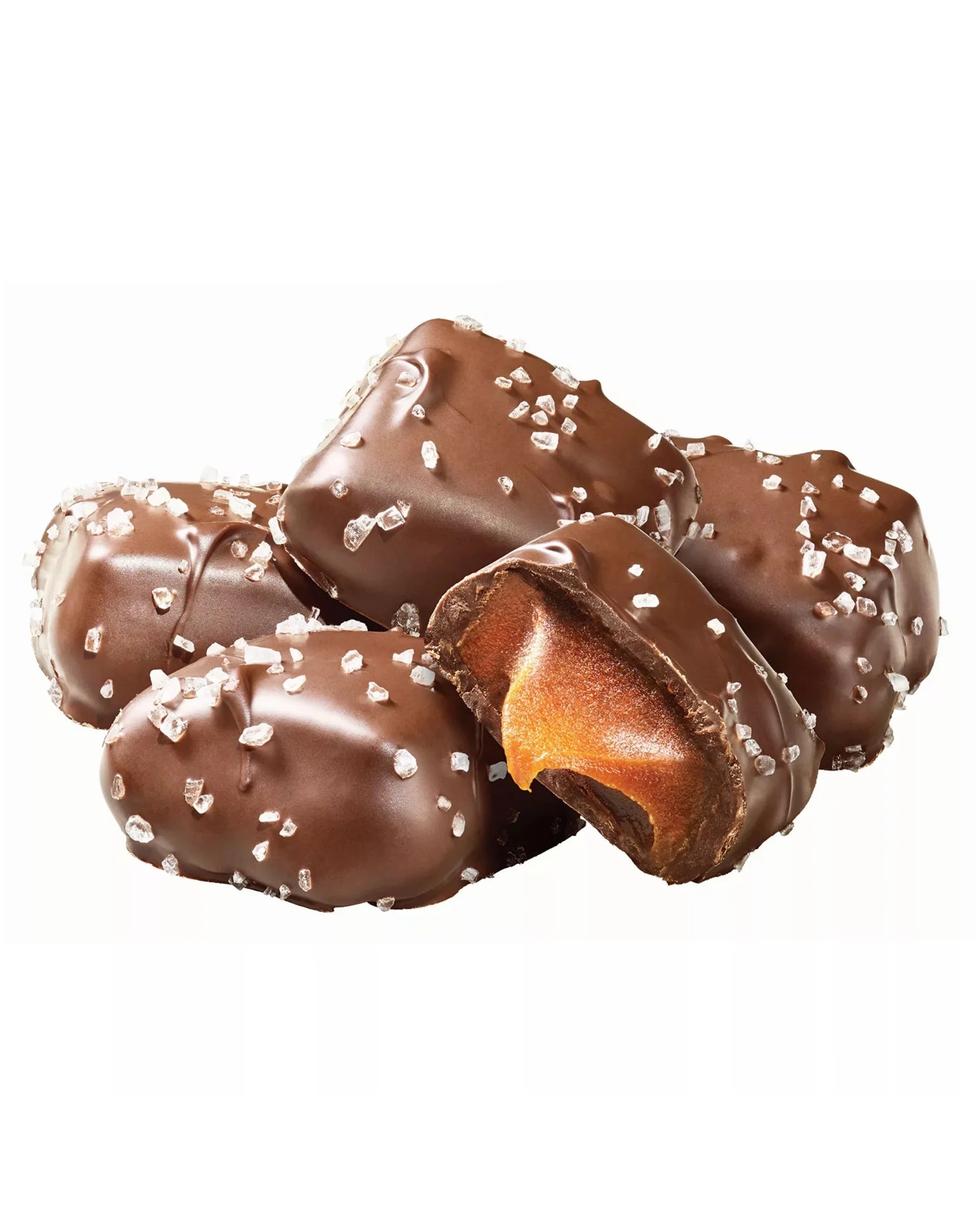 Milk Chocolate Sea Salt Caramel Candy, 36 oz Q7468