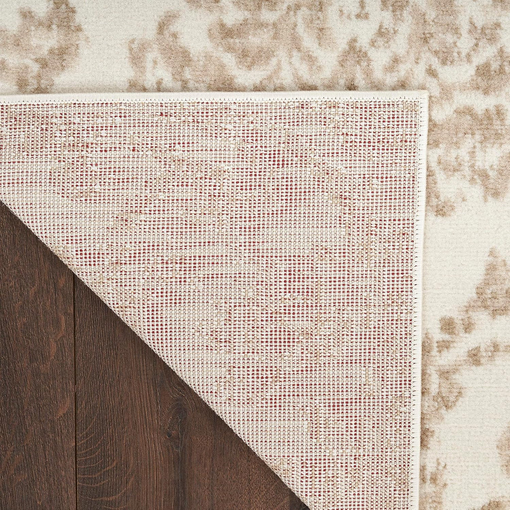 Vintage Ivory Beige 8x10 Area Rug for Bedroom, Living Room, Dining Room X579865