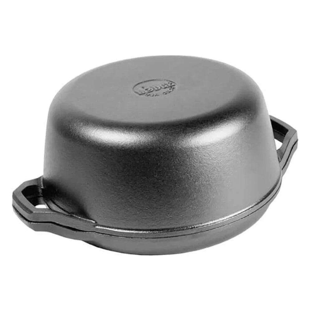 6 Quart Cast Iron Double Dutch Oven H63160