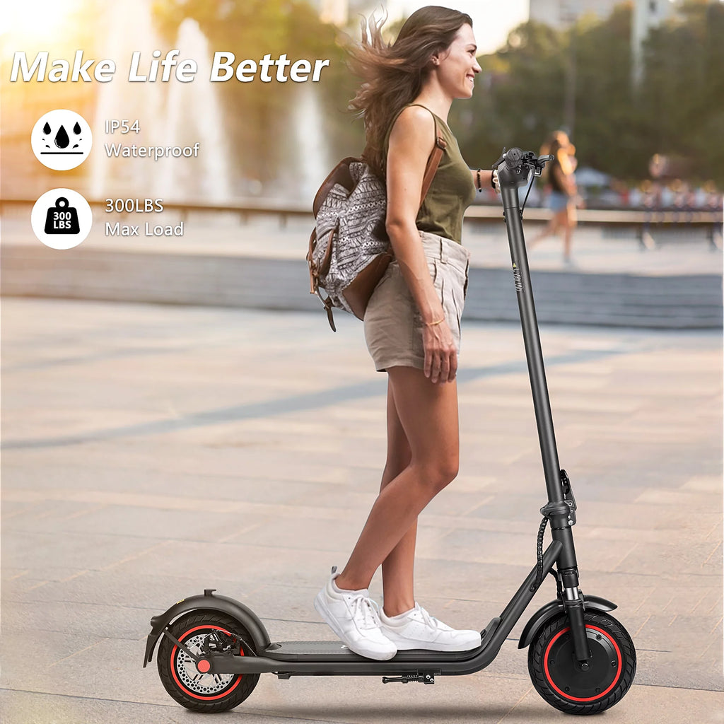 Electric Scooter for Adults, 500W Motor, 15 MPH, 15 Mile Range, Folding F216612
