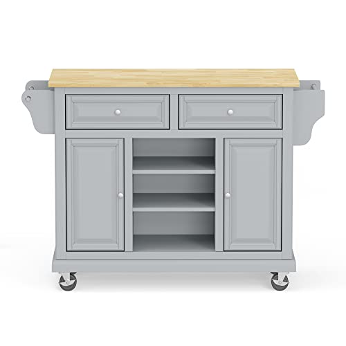 Kitchen Cart with Wood Top B85935