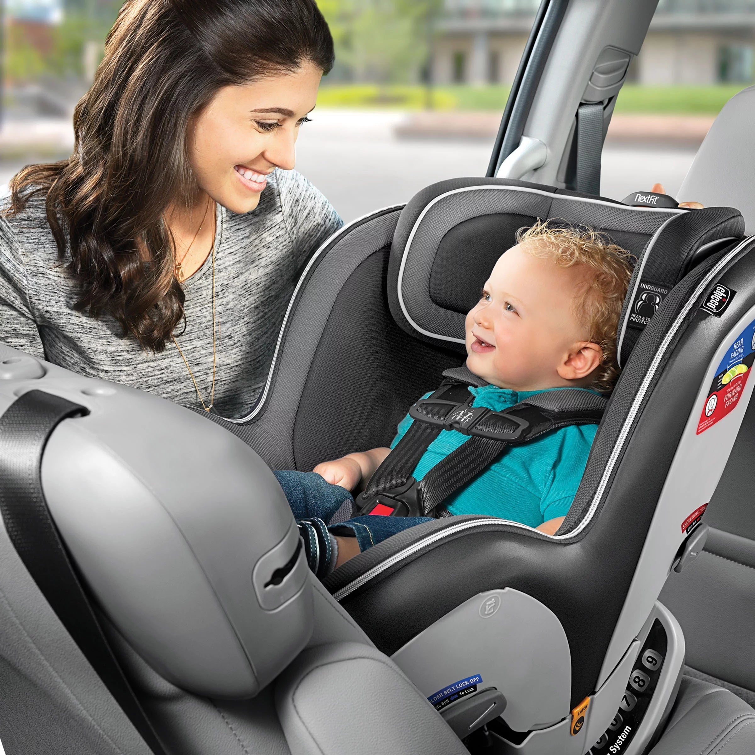 Convertible Car Seat - Carbon (Black/Grey) Z16743